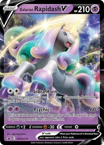 Galarian Rapidash V #SWSH111