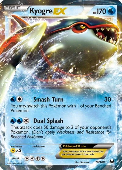 Kyogre-EX #26