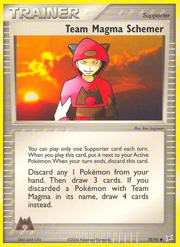 Team Magma Schemer #70