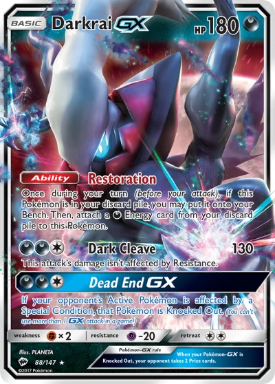 Darkrai-GX #88