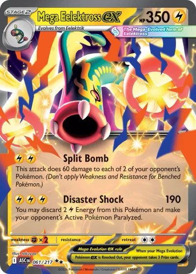 Mega Eelektross ex #61