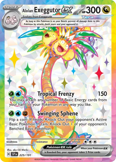 Alolan Exeggutor ex #225