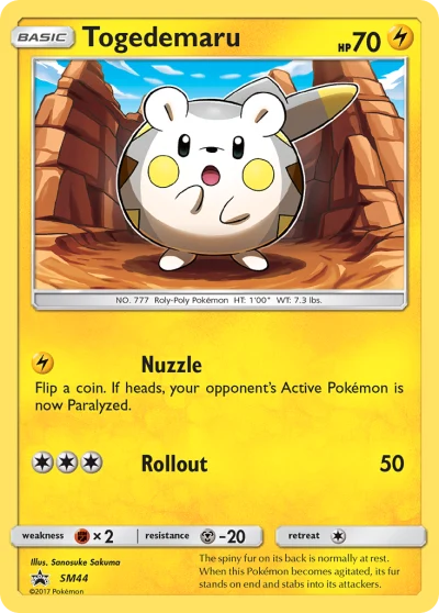 Togedemaru #SM44