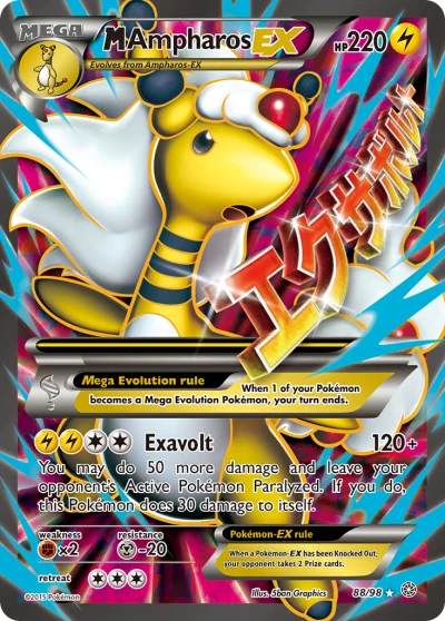 M Ampharos-EX #88