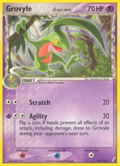 Grovyle δ #19