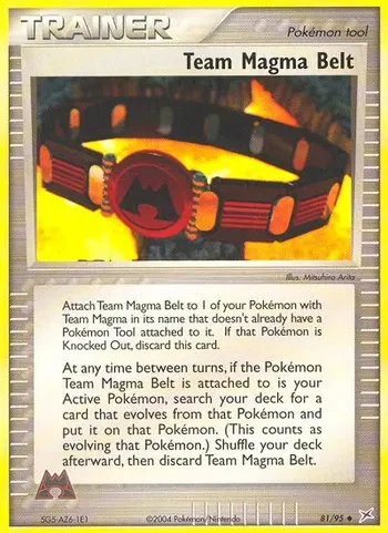 Team Magma Belt #81