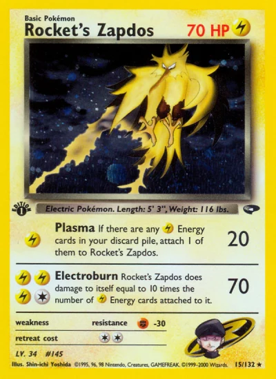 Rocket's Zapdos #15