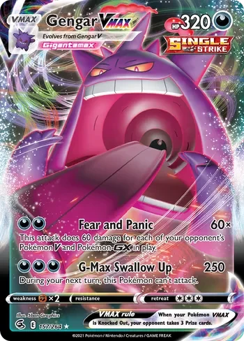 Gengar VMAX #FST 157