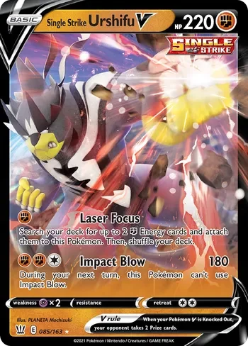 Single Strike Urshifu V #BST 085