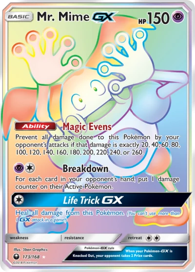 Mr. Mime-GX #173