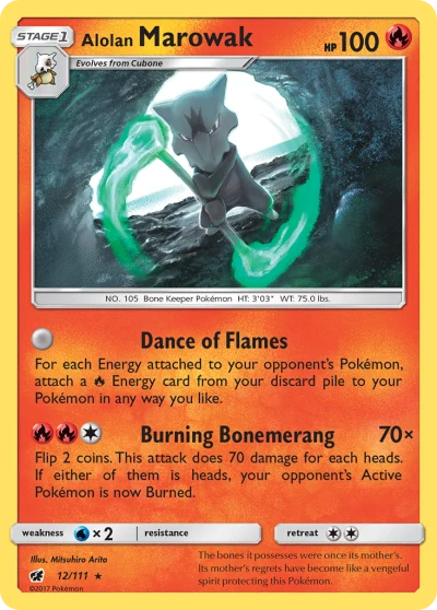 Alolan Marowak #12