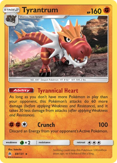 Tyrantrum #69
