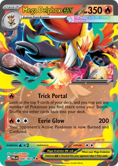 Mega Delphox ex #8