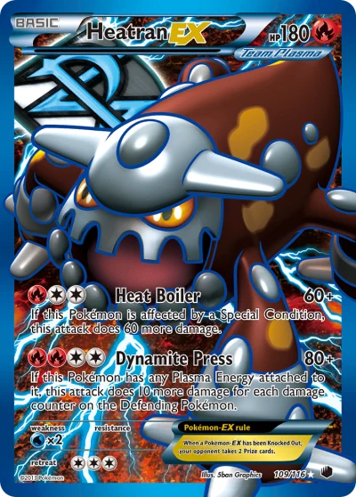 Heatran-EX #109
