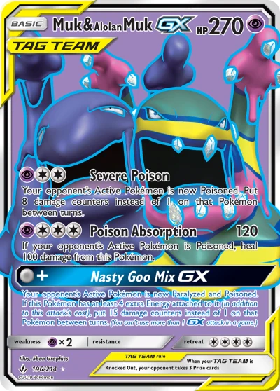 Muk & Alolan Muk-GX #196