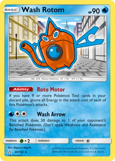 Wash Rotom #40