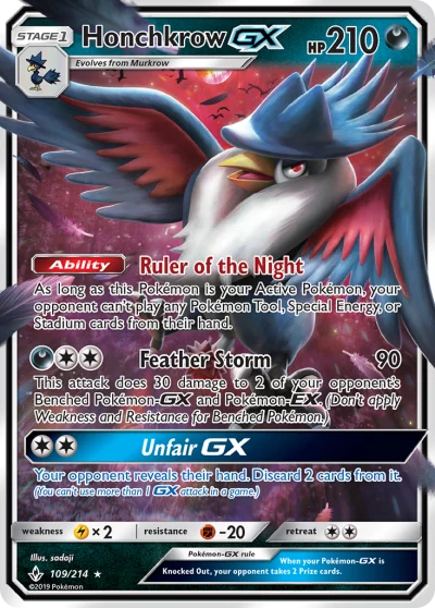 Honchkrow-GX #109
