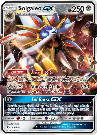 Solgaleo-GX #89