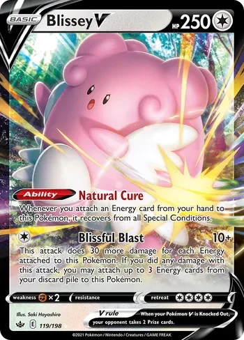 Blissey V #CRE 119