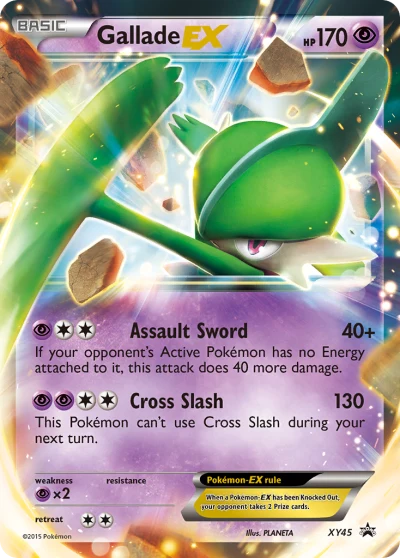 Gallade-EX #XY45