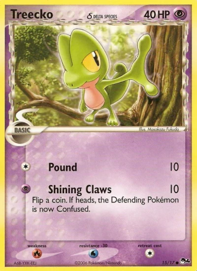 Treecko δ #15