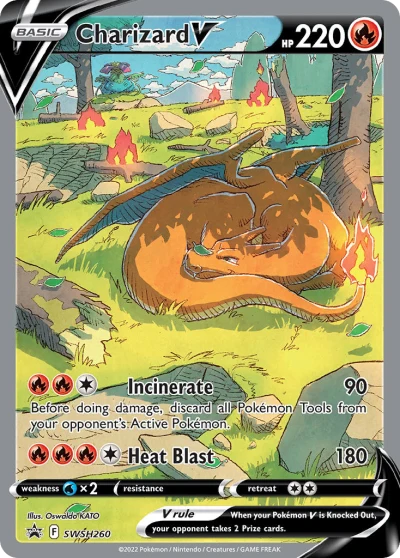 Charizard V #SWSH260