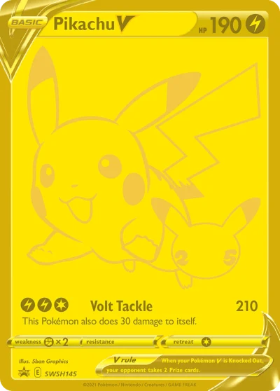 Pikachu V #SWSH145
