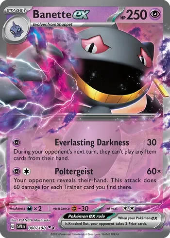 Mewtwo VSTAR Banette ex #SVI 088