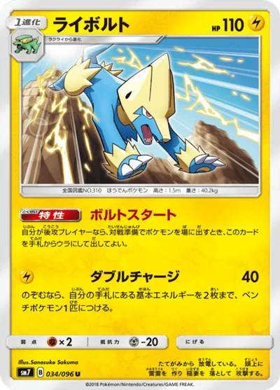 ライボルト #34