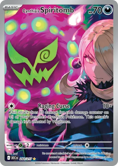 Cynthia's Spiritomb #244