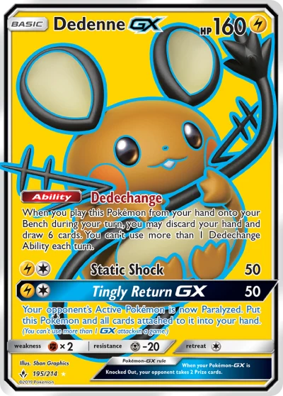 Dedenne-GX #195