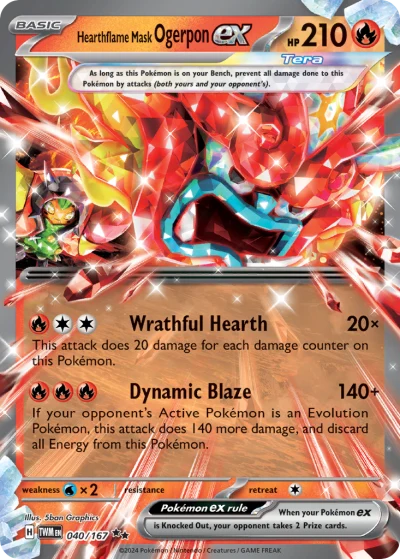Hearthflame Mask Ogerpon ex #40