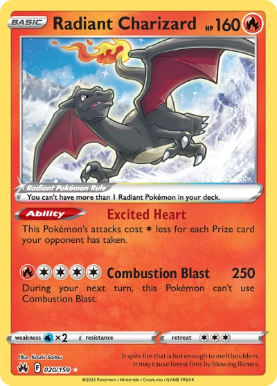 Radiant Charizard #20