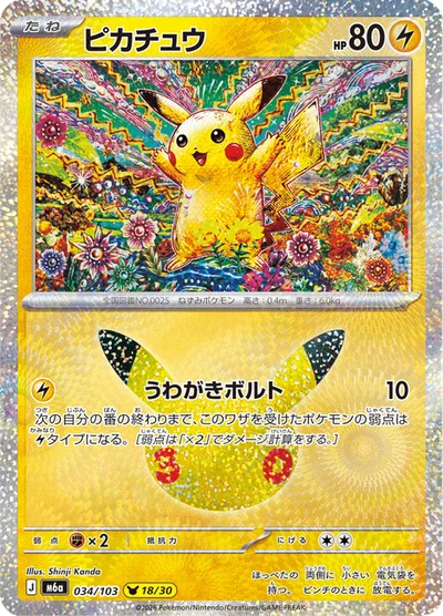 Pikachu #34