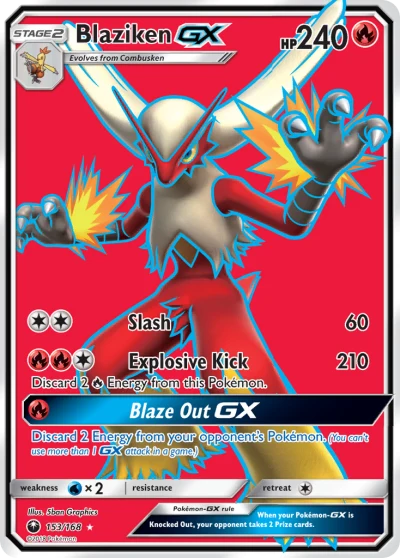 Blaziken-GX #153