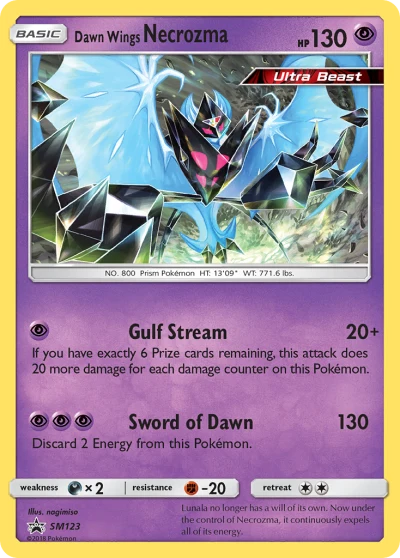 Dawn Wings Necrozma #SM123