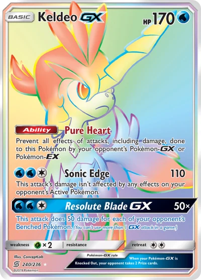 Keldeo-GX #240