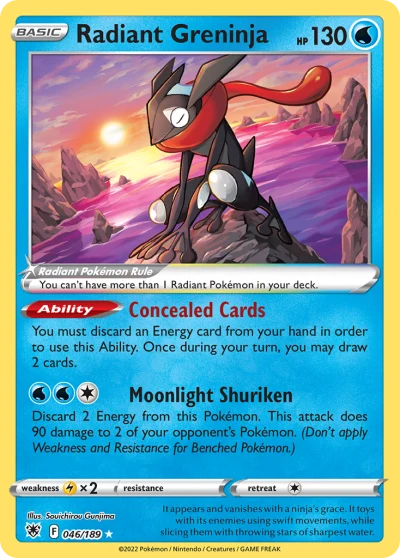 Radiant Greninja #46