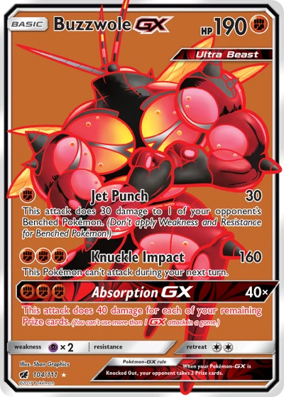 Buzzwole-GX #104