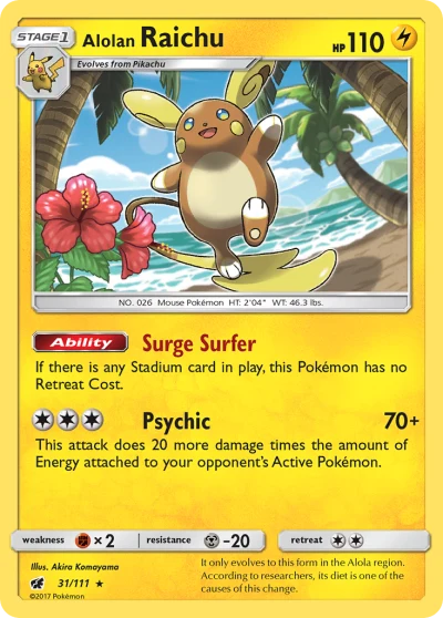 Alolan Raichu #31