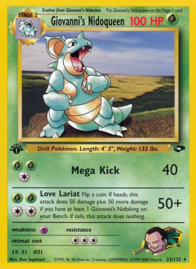 Giovanni's Nidoqueen #23