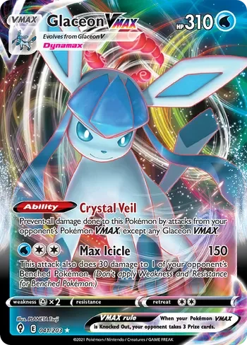 Glaceon VMAX #EVS 041