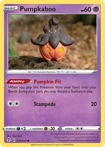 Pumpkaboo #EVS 076
