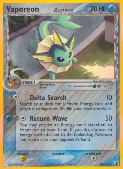 Vaporeon δ #18